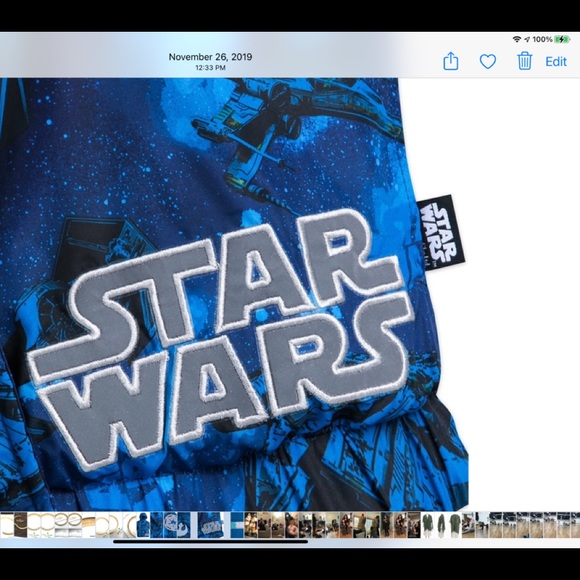 NWOT Disney Exclusive Star Wars  Hood Jacket 11/12 - Picture 6 of 12